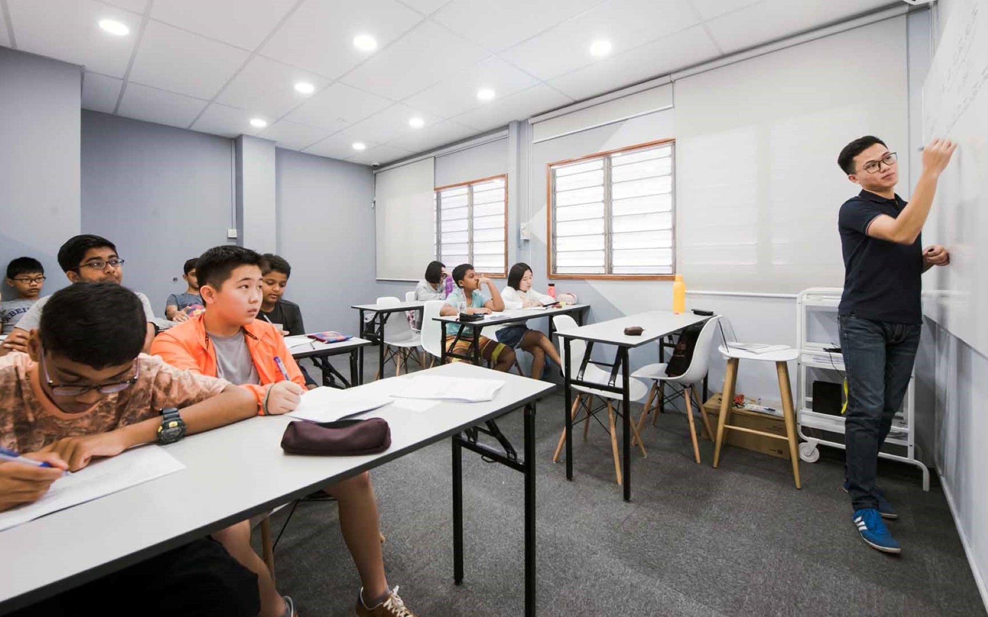 Inside a Math Olympiad Tuition Centre: How Students Prepare for Major ...