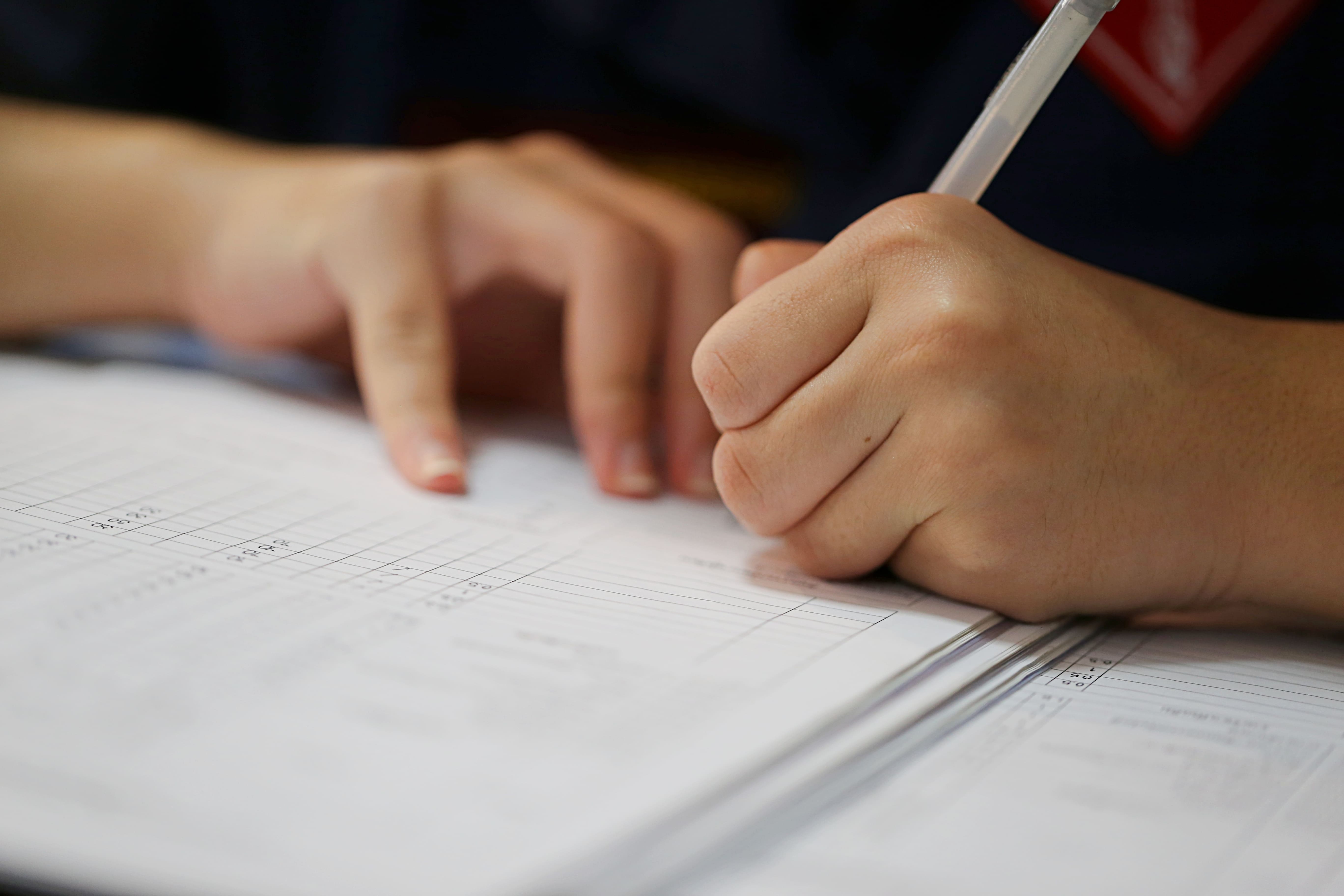 Written working showing a diagram used to approach a maths problem